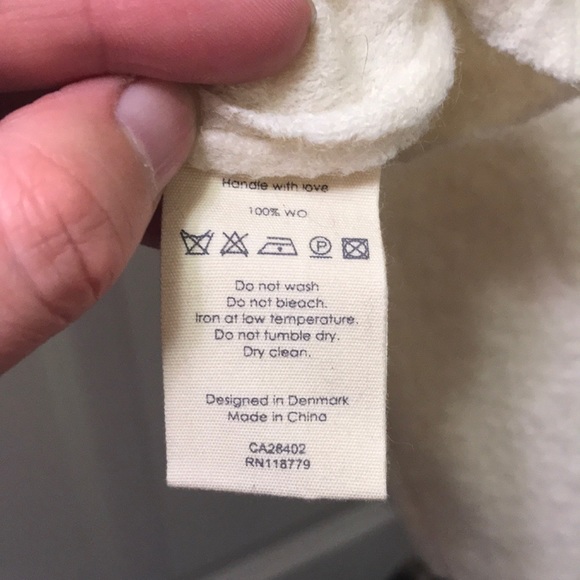 Anthro Wool Moto Style Sweater Jacket - Picture 4 of 7